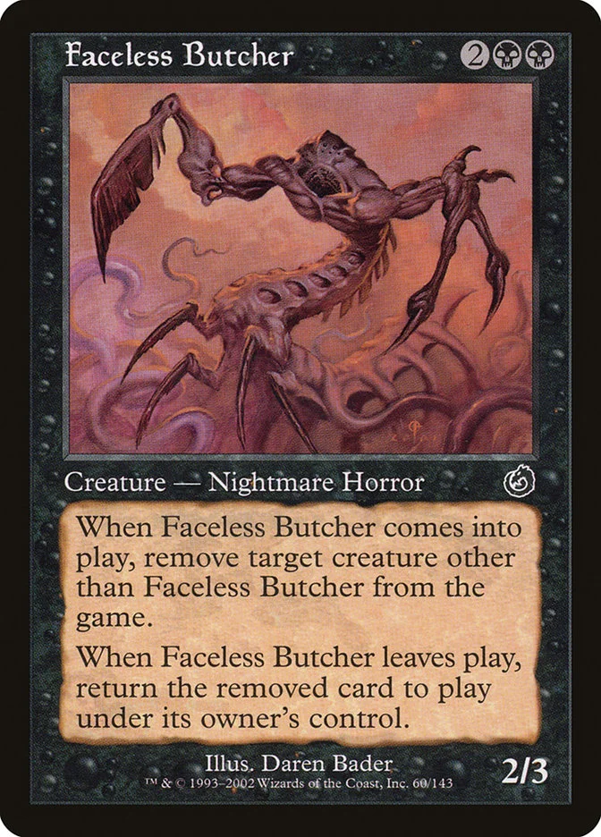 Faceless Butcher 「TOR/60」「EN」