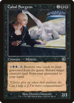 Cabal Surgeon #52 · Magic: The Gathering
