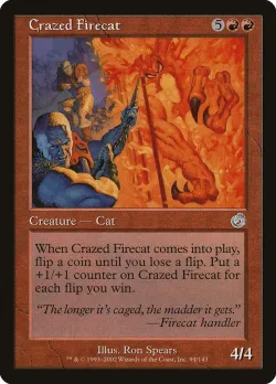 Crazed Firecat #94 · Magic: The Gathering