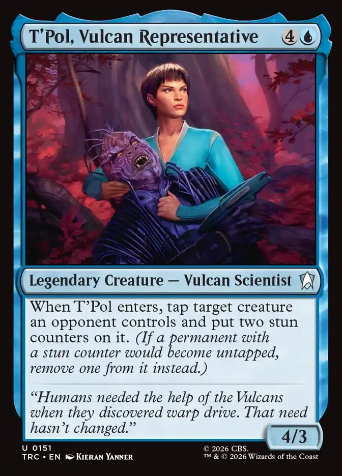 T'Pol, Vulcan Representative 「TRC/151」「EN」