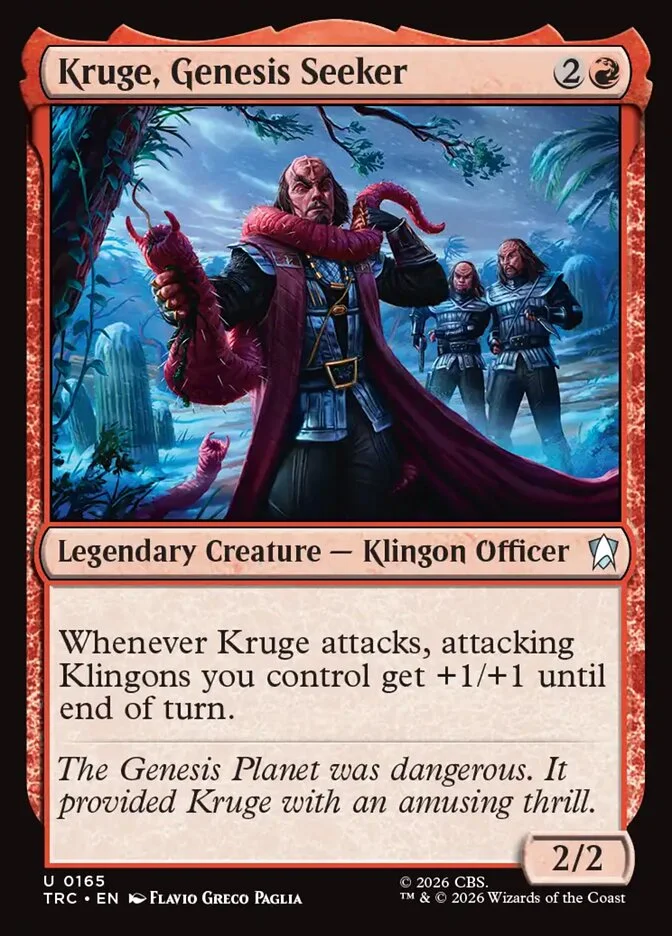 Kruge, Genesis Seeker 「TRC/165」「EN」