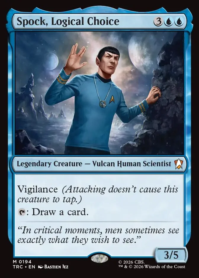 Spock, Logical Choice 「TRC/194」「EN」