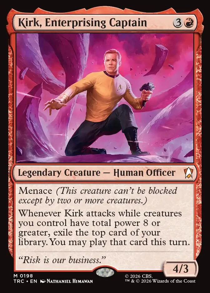 Kirk, Enterprising Captain 「TRC/198」「EN」
