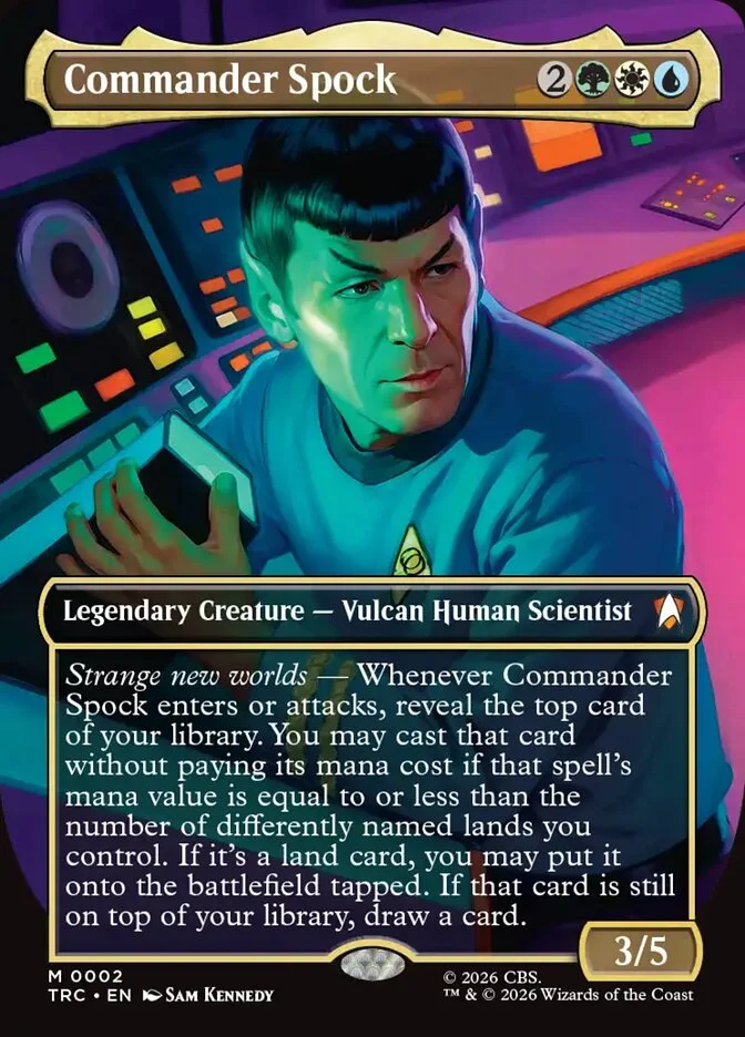 Commander Spock #2 · Magic: The Gathering