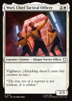 Worf, Chief Tactical Officer 「TRC/141」「EN」