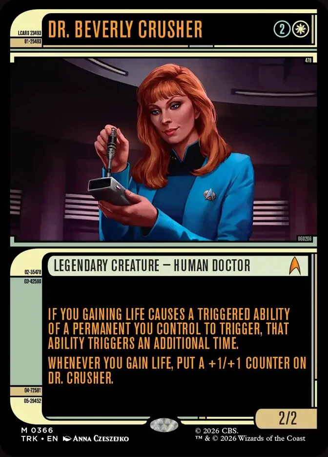 Dr. Beverly Crusher 「TRK/366」「EN」