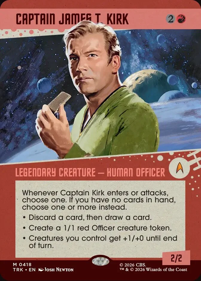 Captain James T. Kirk 「TRK/418」「EN」