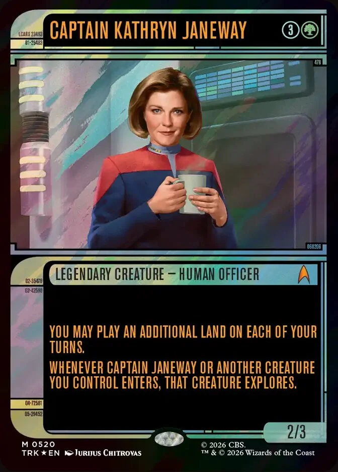 Captain Kathryn Janeway 「TRK/520」「EN」