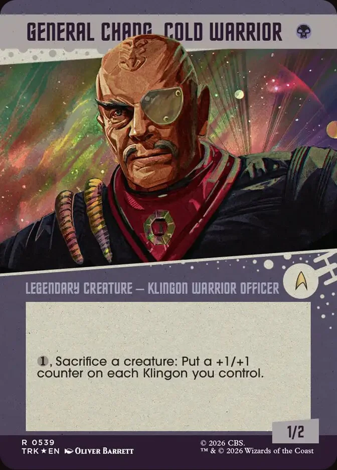 General Chang, Cold Warrior 「TRK/539」「EN」