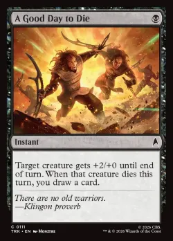 A Good Day to Die #111 · Magic: The Gathering