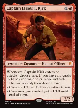 Captain James T. Kirk #142 · Magic: The Gathering