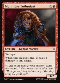 Munitions Enthusiast #158 · Magic: The Gathering