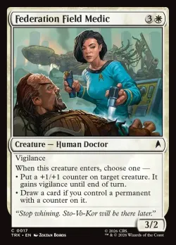 Federation Field Medic #17 · Magic: The Gathering