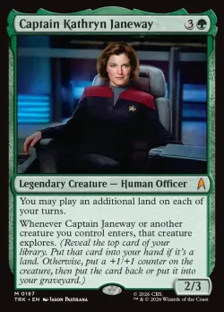 Captain Kathryn Janeway #187 · Magic: The Gathering
