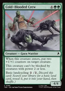 Cold-Blooded Crew #189 · Magic: The Gathering
