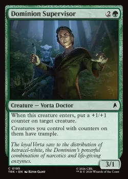 Dominion Supervisor #195 · Magic: The Gathering
