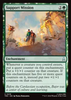 Support Mission #216 · Magic: The Gathering