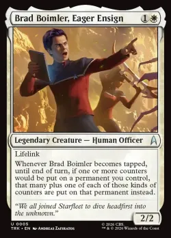 Brad Boimler, Eager Ensign #5 · Magic: The Gathering