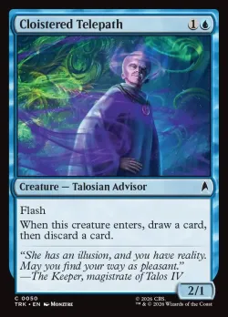 Cloistered Telepath #50 · Magic: The Gathering