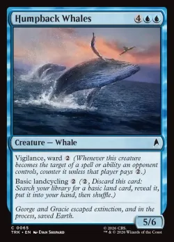 Humpback Whales #65 · Magic: The Gathering