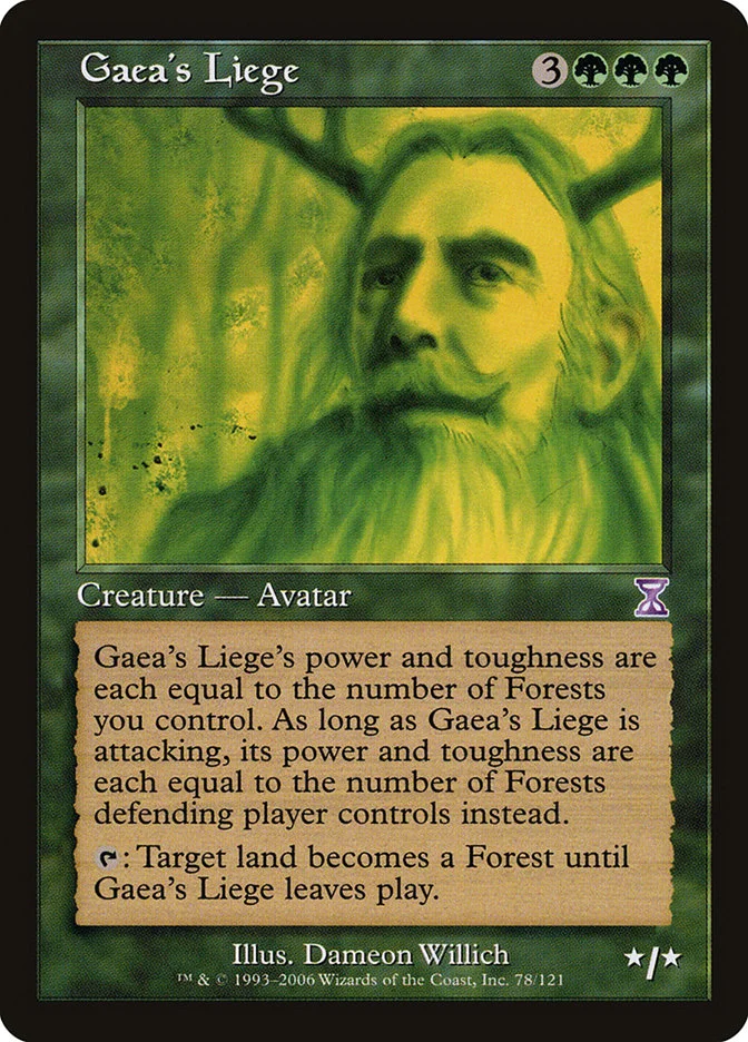 Gaea's Liege 「TSB/78」「EN」