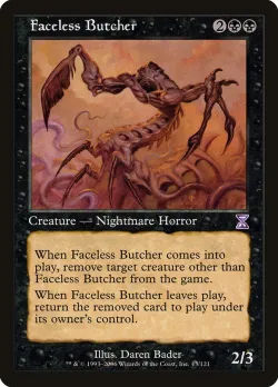 Faceless Butcher #43 · Magic: The Gathering