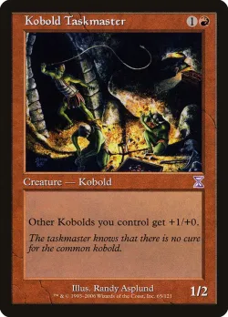 Kobold Taskmaster #65 · Magic: The Gathering