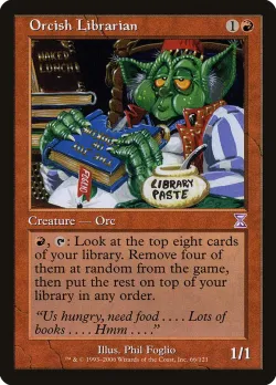 Orcish Librarian #66 · Magic: The Gathering