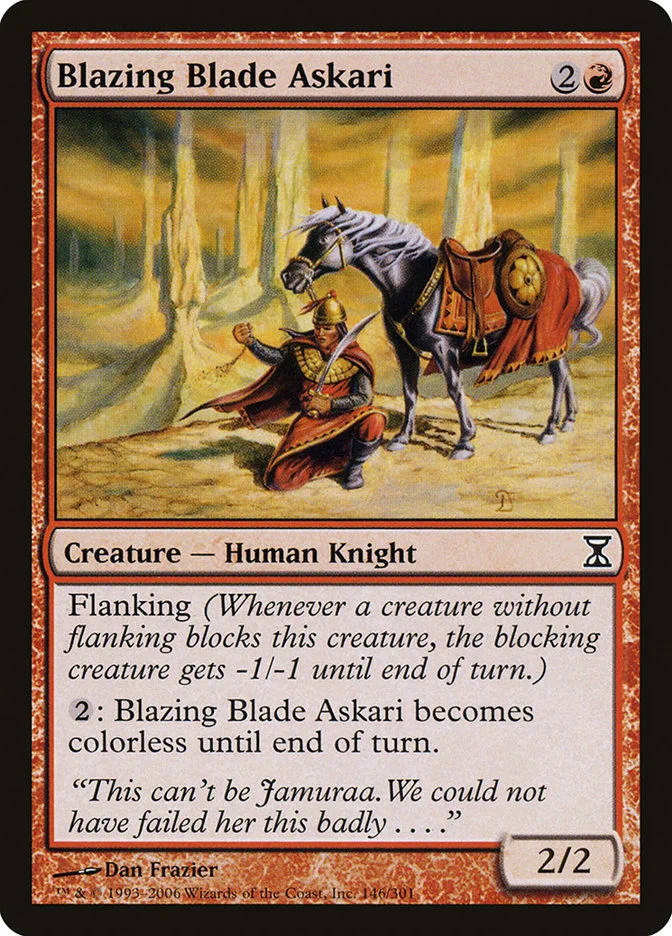 Blazing Blade Askari 「TSP/146」「EN」