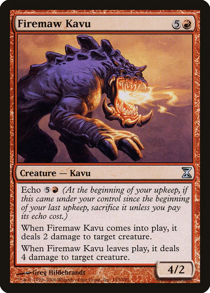 Firemaw Kavu 「TSP/153」「EN」