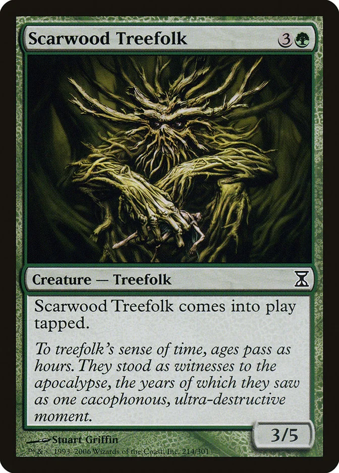 Scarwood Treefolk 「TSP/214」「EN」