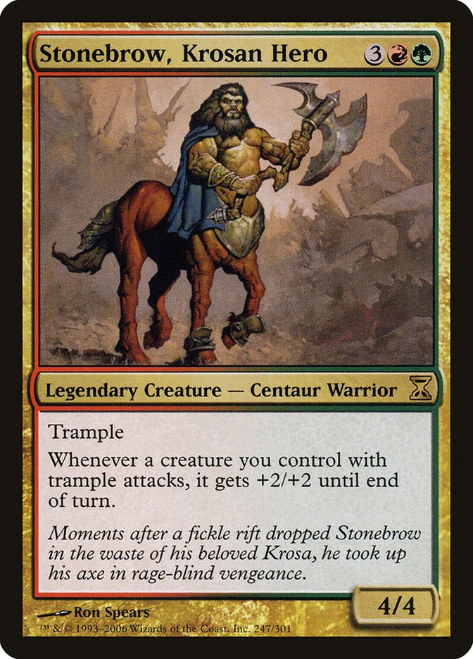 Stonebrow, Krosan Hero 「TSP/247」「EN」