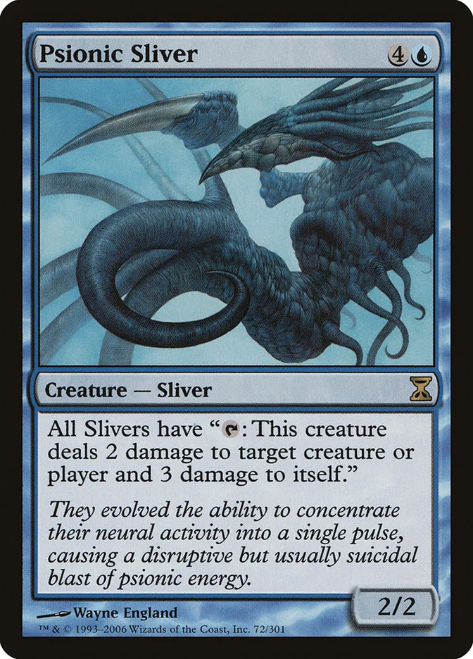 Psionic Sliver 「TSP/72」「EN」