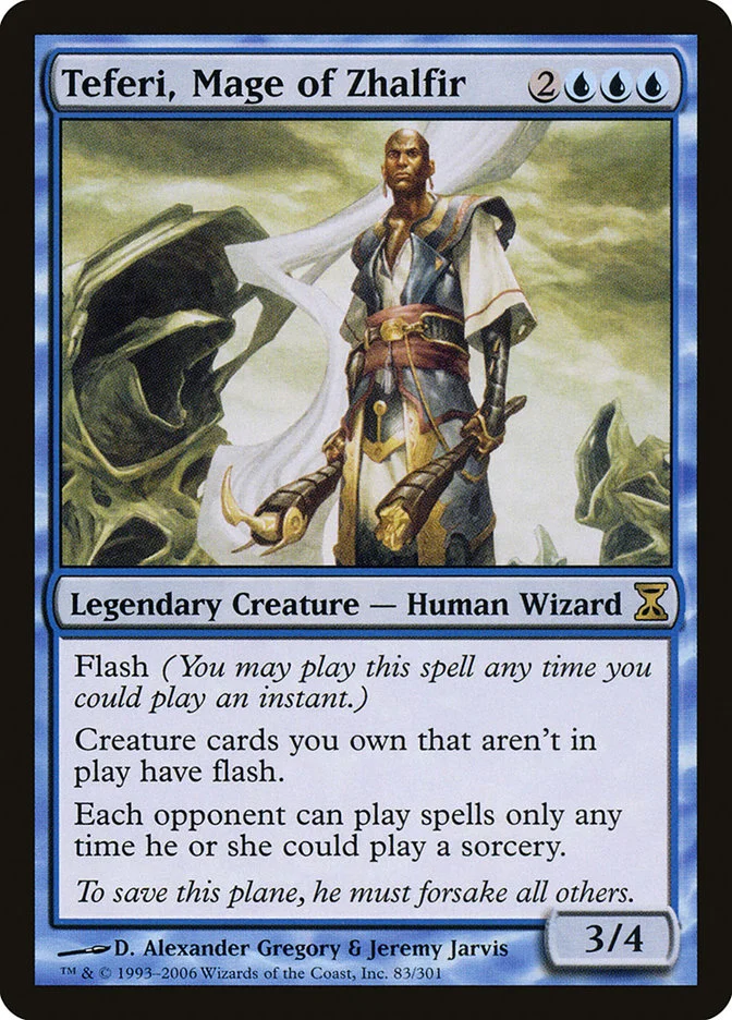 Teferi, Mage of Zhalfir 「TSP/83」「EN」