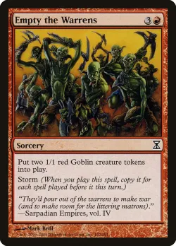 Empty the Warrens #152 · Magic: The Gathering