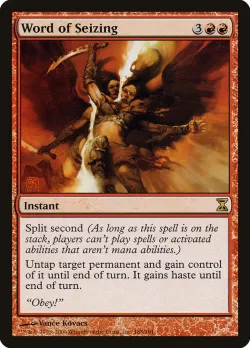 Word of Seizing #188 · Magic: The Gathering