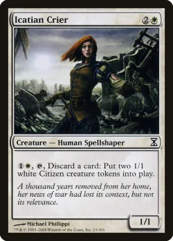 Icatian Crier #23 · Magic: The Gathering