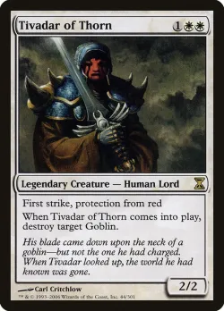Tivadar of Thorn #44 · Magic: The Gathering