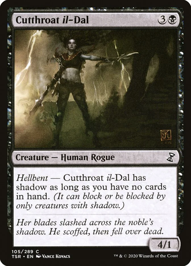 Cutthroat il-Dal 「TSR/105」「EN」