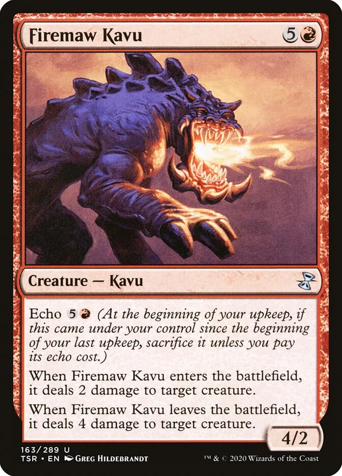 Firemaw Kavu 「TSR/163」「EN」