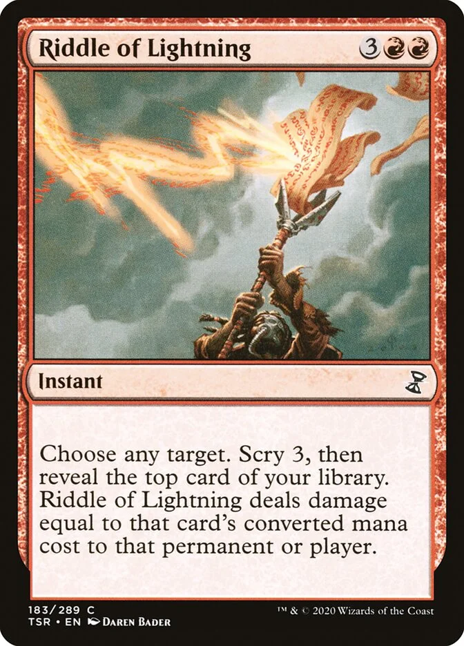 Riddle of Lightning 「TSR/183」「EN」