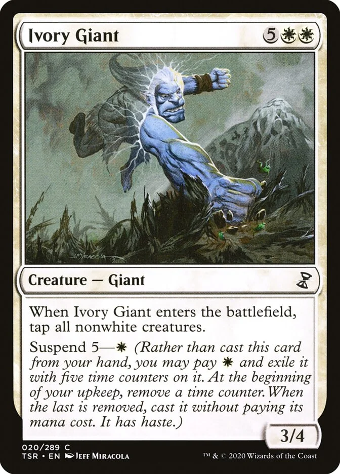 Ivory Giant 「TSR/20」「EN」