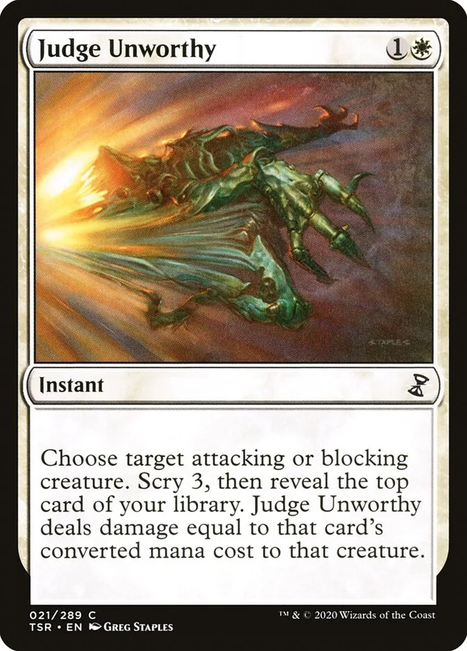 Judge Unworthy 「TSR/21」「EN」