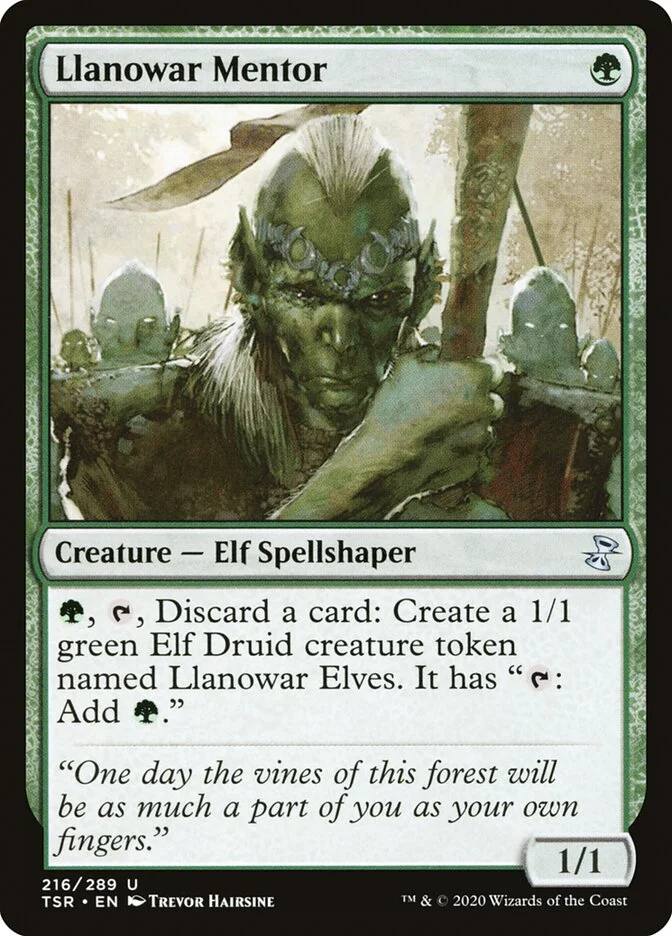Llanowar Mentor 「TSR/216」「EN」