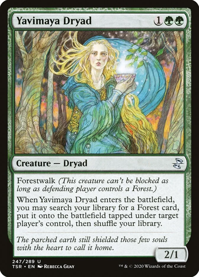 Yavimaya Dryad 「TSR/247」「EN」
