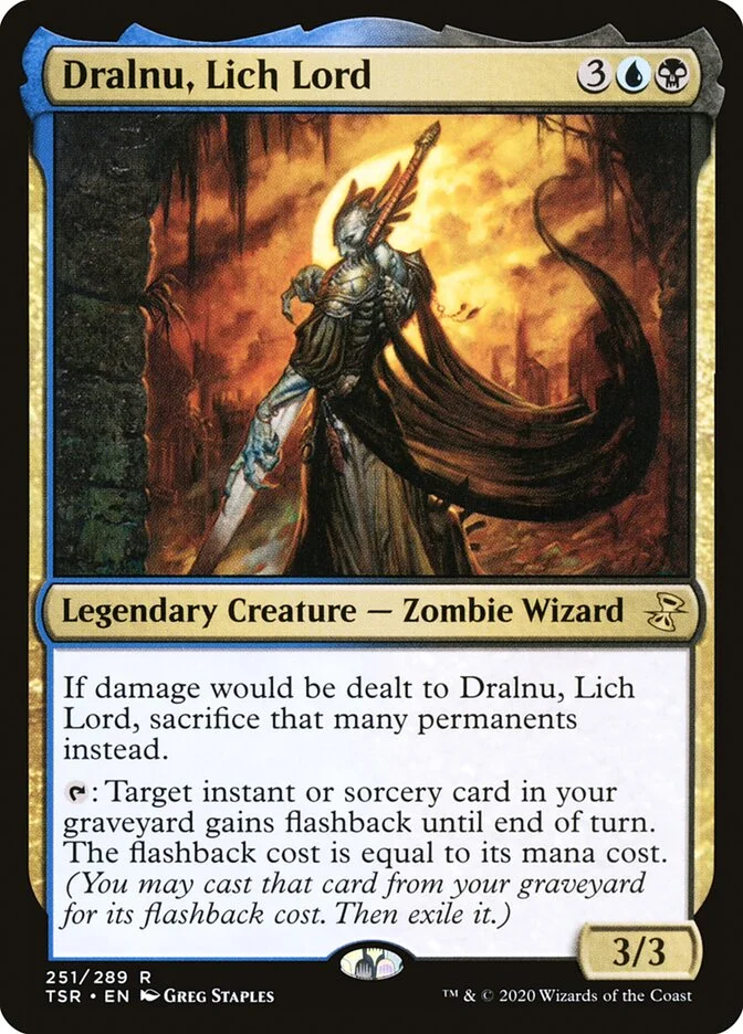 Dralnu, Lich Lord 「TSR/251」「EN」