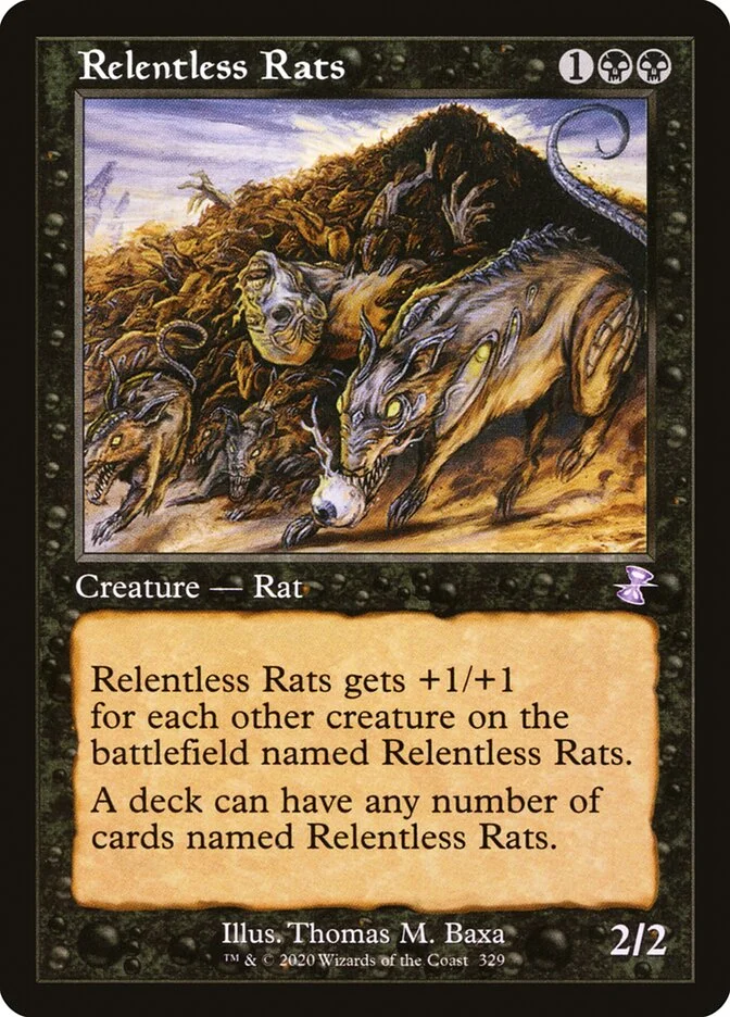 Relentless Rats 「TSR/329」「EN」