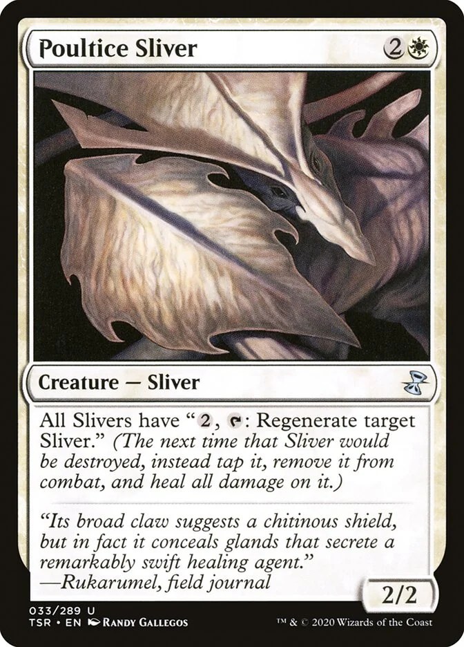 Poultice Sliver 「TSR/33」「EN」