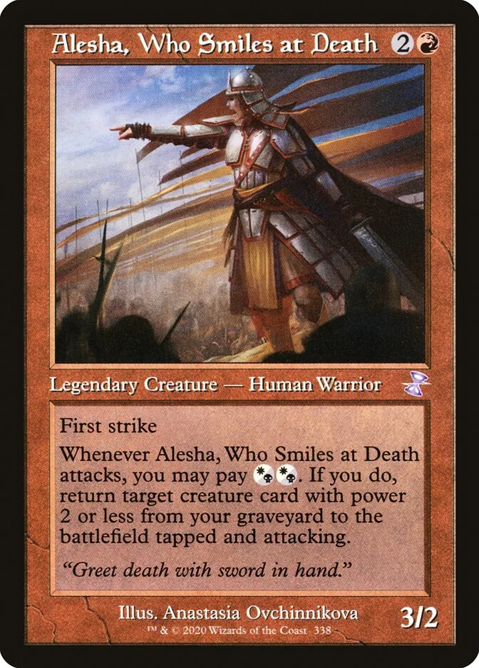Alesha, Who Smiles at Death 「TSR/338」「EN」