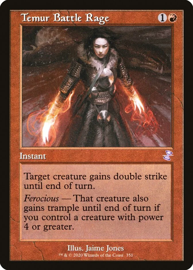 Temur Battle Rage 「TSR/351」「EN」